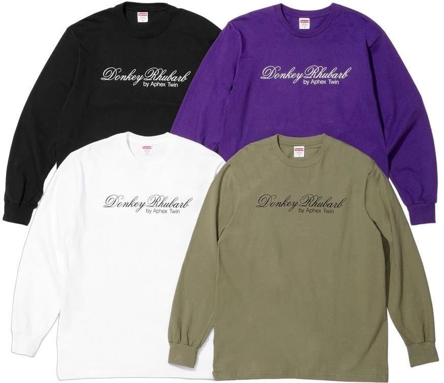 Supreme/Aphex Twin Donkey Rhubarb L/S Tee